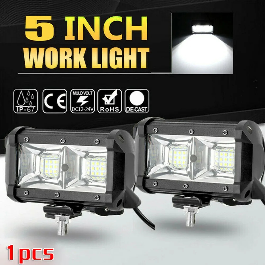 5 inch Spot Beam LED Work Light Bar Driving Fog Offroad SUV 4WD Car Truck Lamp Motorcycle Driving Truck 12V 24V Headlight 
5 inch Spot Beam LED Work Light Bar Driving Fog Offroad SUV 4WD Car Truck Lamp Motorcycle Driving Truck 12V 24V Headlight