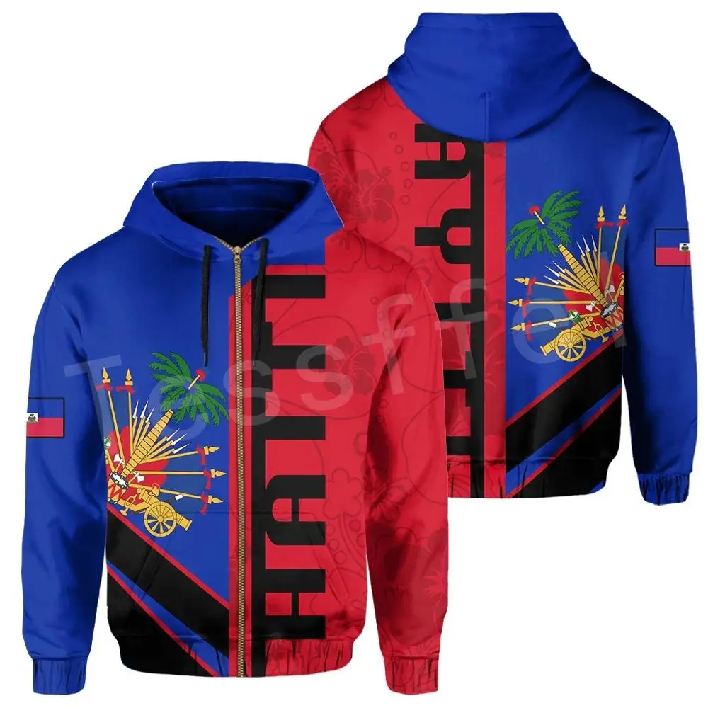 Tessffel Country Emblem Flag Caribbean Sea Haiti Island Retro Pullover Men/Women Tracksuit Jacket 3Dprint Streetwear Hoodies A18 
Tessffel Country Emblem Flag Caribbean Sea Haiti Island Retro Pullover Men/Women Tracksuit Jacket 3Dprint Streetwear Hoodies A18