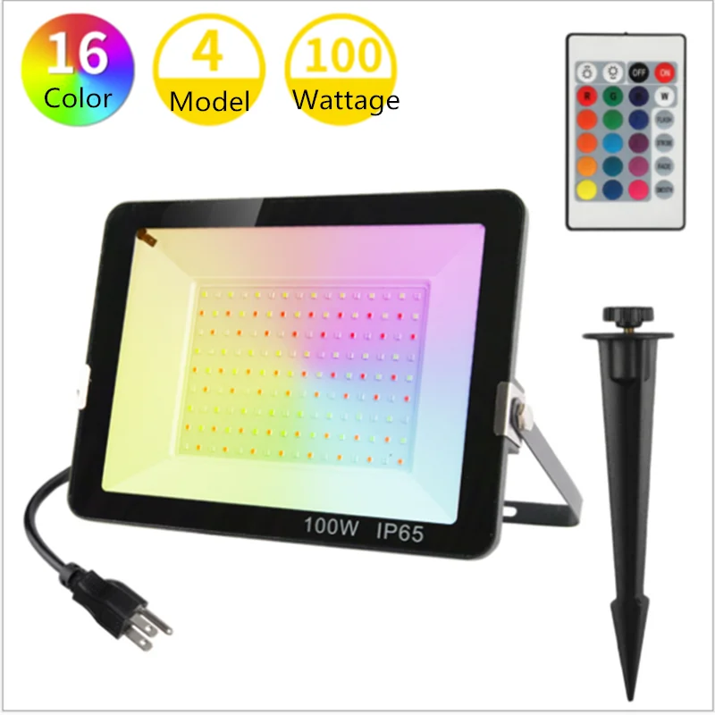 RGB Projection Light 16 Color LED Garden Landscape Light Stage Atmosphere Lighting Tree Llight 50W 100W
RGB Projection Light 16 Color LED Garden Landscape Light Stage Atmosphere Lighting Tree Llight 50W 100W