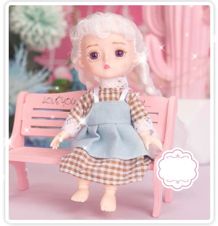 Шарнирная кукла 16 см сменный костюм принцессы Ding Loli Pony BJD игрушечные украшения