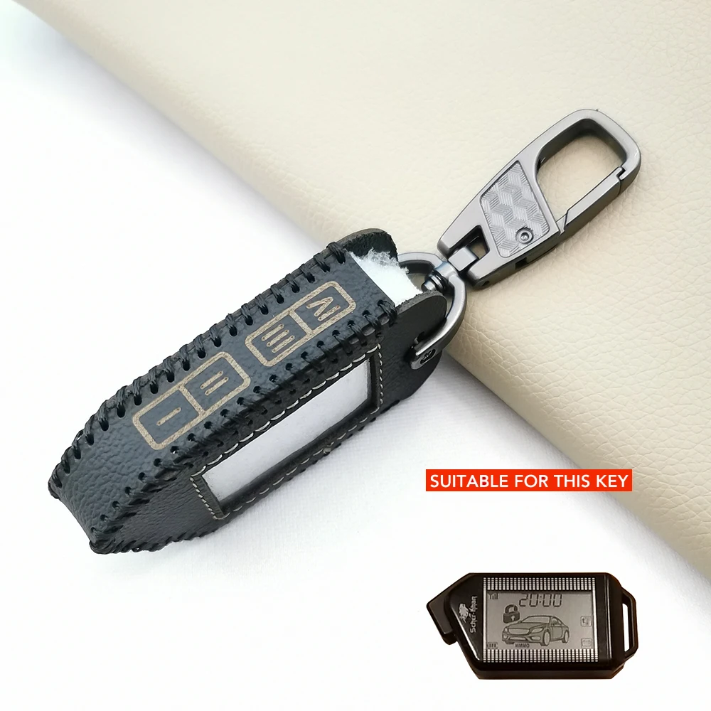 Carrying Leather Key Case LCD Remote Control Cover Skin For Scher-Khan Mobicar A B 1 2 3 M10 M20 Two Way Car Alarm System 
Carrying Leather Key Case LCD Remote Control Cover Skin For Scher-Khan Mobicar A B 1 2 3 M10 M20 Two Way Car Alarm System