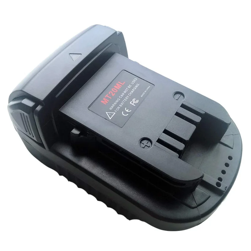 MT20ML Battery Converter Adapter for Makita 18V/20V Li-Ion Battery Adapter Converter Battery Power Bank
MT20ML Battery Converter Adapter for Makita 18V/20V Li-Ion Battery Adapter Converter Battery Power Bank