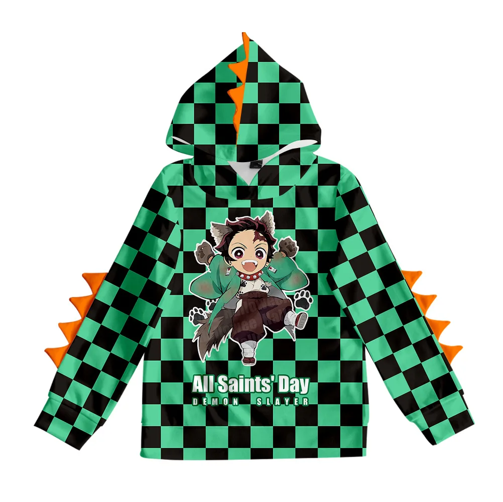 Kids Boys Girls Dinosaur Hoodie Sweatshirt Japan Anime Demon Slayer tanjirou Cosplay Costume Pullover Child Harajuku Tracksuit
Kids Boys Girls Dinosaur Hoodie Sweatshirt Japan Anime Demon Slayer tanjirou Cosplay Costume Pullover Child Harajuku Tracksuit