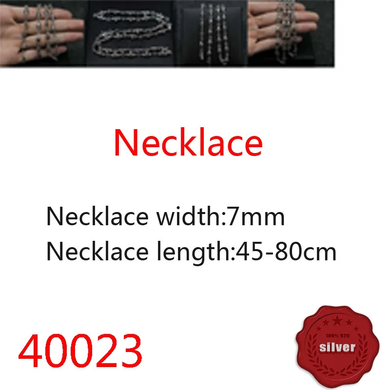 40023 S925 Sterling Silver Necklace Fashion Cross Sweater Chain Necklace Retro Long Personality Punk With Chain
40023 S925 Sterling Silver Necklace Fashion Cross Sweater Chain Necklace Retro Long Personality Punk With Chain