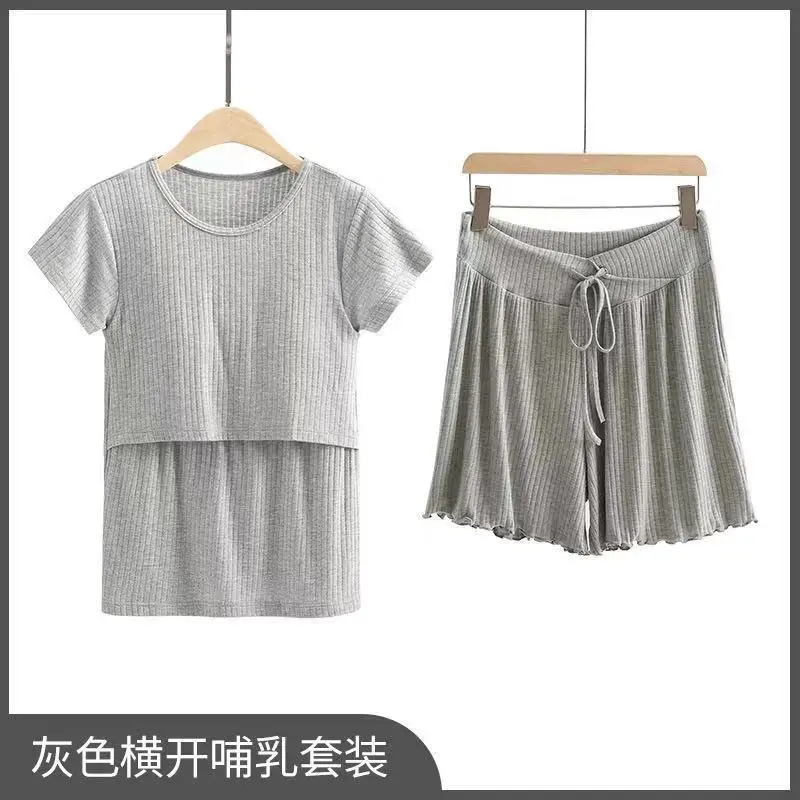 Elegant Two Piece Women Dresses Clothes For Women Matching Sets Summer Modal Pregnancy Breastfeeding Top Breast Feeding Clothes
Elegant Two Piece Women Dresses Clothes For Women Matching Sets Summer Modal Pregnancy Breastfeeding Top Breast Feeding Clothes