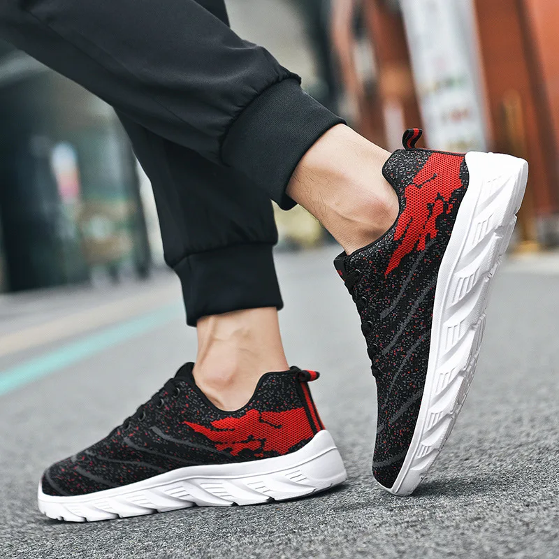 Mens Shoes Casual Lace Up Mesh Men Sneakers Big Size Sport Shoes for Men New Knitted Spring Autumn Shoes Men Trainers Trend
Mens Shoes Casual Lace Up Mesh Men Sneakers Big Size Sport Shoes for Men New Knitted Spring Autumn Shoes Men Trainers Trend