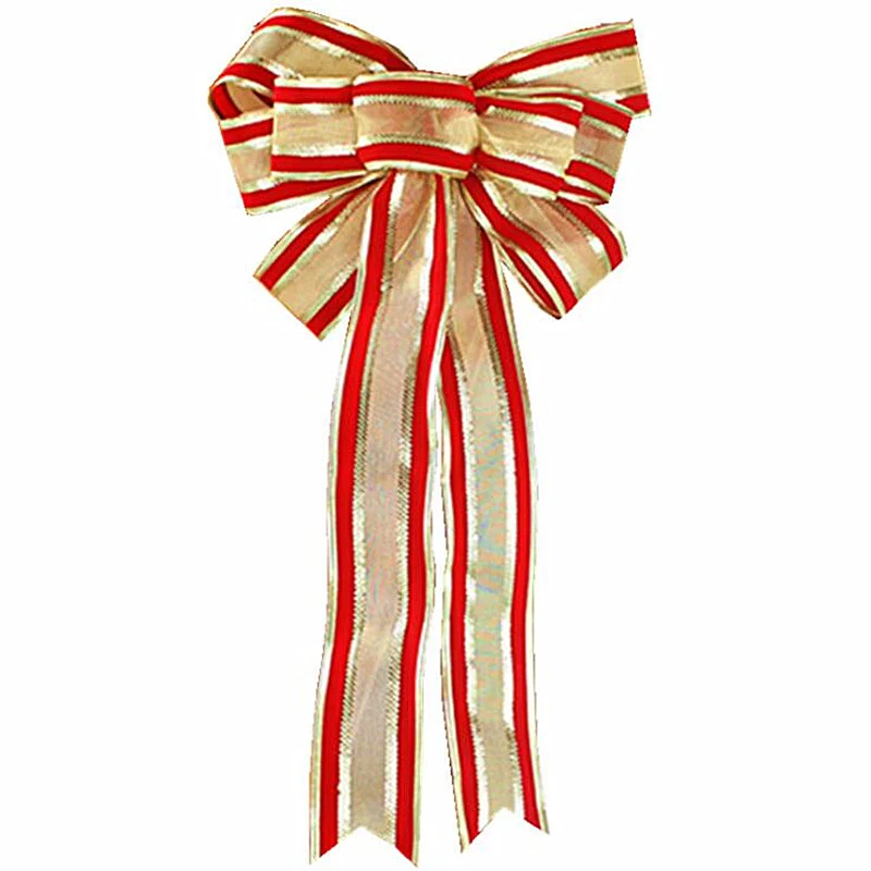 New High-end Silk Bowknot Christmas Tree Hanging Decoration 
New High-end Silk Bowknot Christmas Tree Hanging Decoration