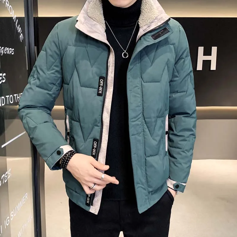 Мужская теплая зимняя парка с воротником-стойкой, однотонная куртка на молнии в стиле Харадзюку, Корейская Повседневная парка, 2022
Мужская теплая зимняя парка с воротником-стойкой, однотонная куртка на молнии в стиле Харадзюку, Корейская Повседневная парка, 2022
