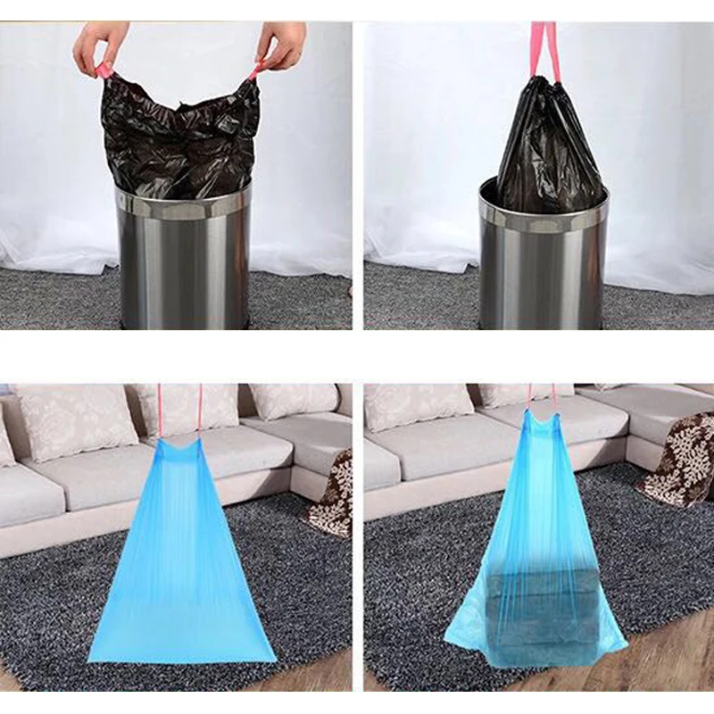 1 Roll Kitchen Disposable Drawstring Garbage Bags Durable Ultra Strong Home Bathroom Trash Bags
1 Roll Kitchen Disposable Drawstring Garbage Bags Durable Ultra Strong Home Bathroom Trash Bags