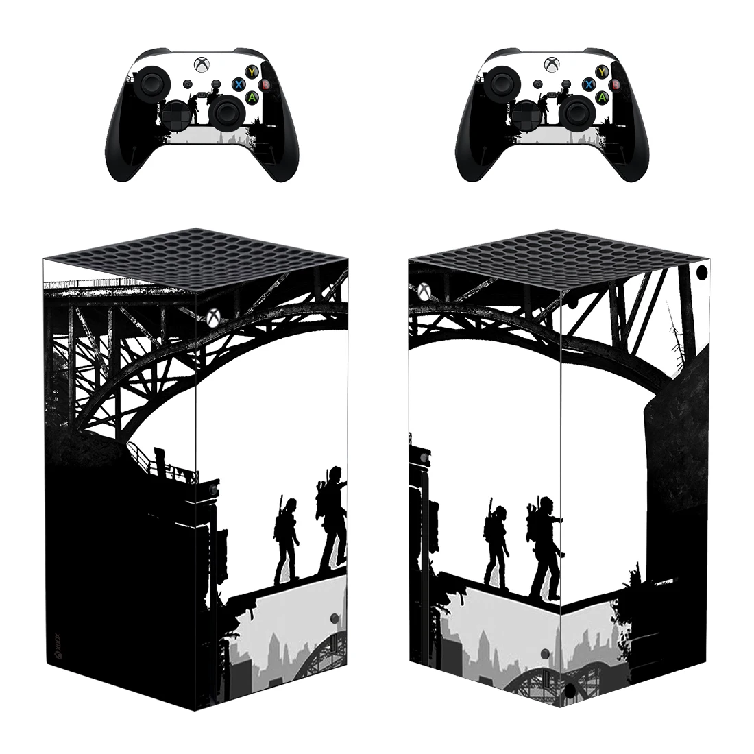 GAMEGENIXX For Xbox Series X Console and 2 Controllers Skin Sticker Cool Design Protective Decal Removable Cover | Электроника