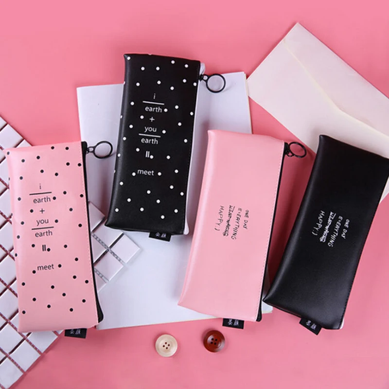 Creative Simple Letter Wave Fashion Women Cosmetic Bag Waterproof Stationery Organizer Bag High Quality Small Makeup Bag
Creative Simple Letter Wave Fashion Women Cosmetic Bag Waterproof Stationery Organizer Bag High Quality Small Makeup Bag