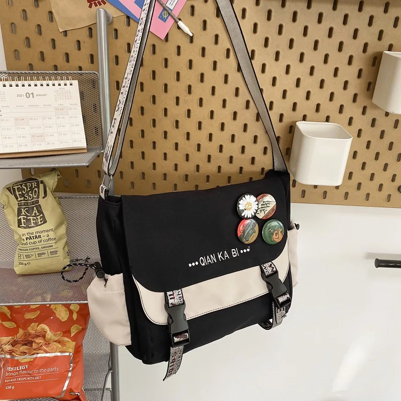 Waterproof Fabric Diagonal Cross Bag Large Capacity Boy And Girls Shoulder Bag School Class Bag Men Messenger Bag
Waterproof Fabric Diagonal Cross Bag Large Capacity Boy And Girls Shoulder Bag School Class Bag Men Messenger Bag