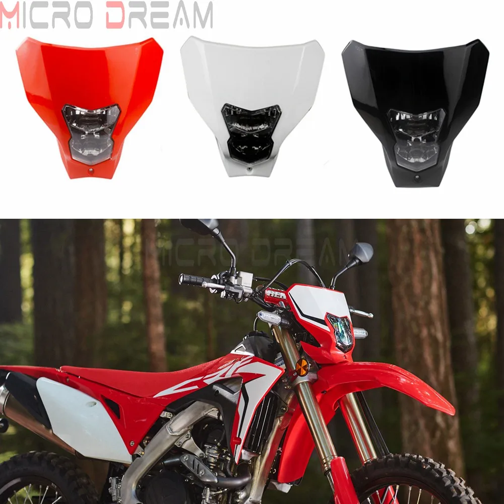 Supermoto Байк светодиодный фар HI/короче спереди и длиннее сзади) ЛУЧ передние фары