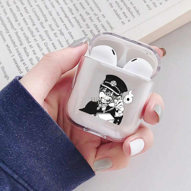 Чехол Jibaku Shounen Hanako kun для Apple Airpods 1/2, защитный чехол для наушников Airpods, чехол для зарядного бокса
Чехол Jibaku Shounen Hanako kun для Apple Airpods 1/2, защитный чехол для наушников Airpods, чехол для зарядного бокса