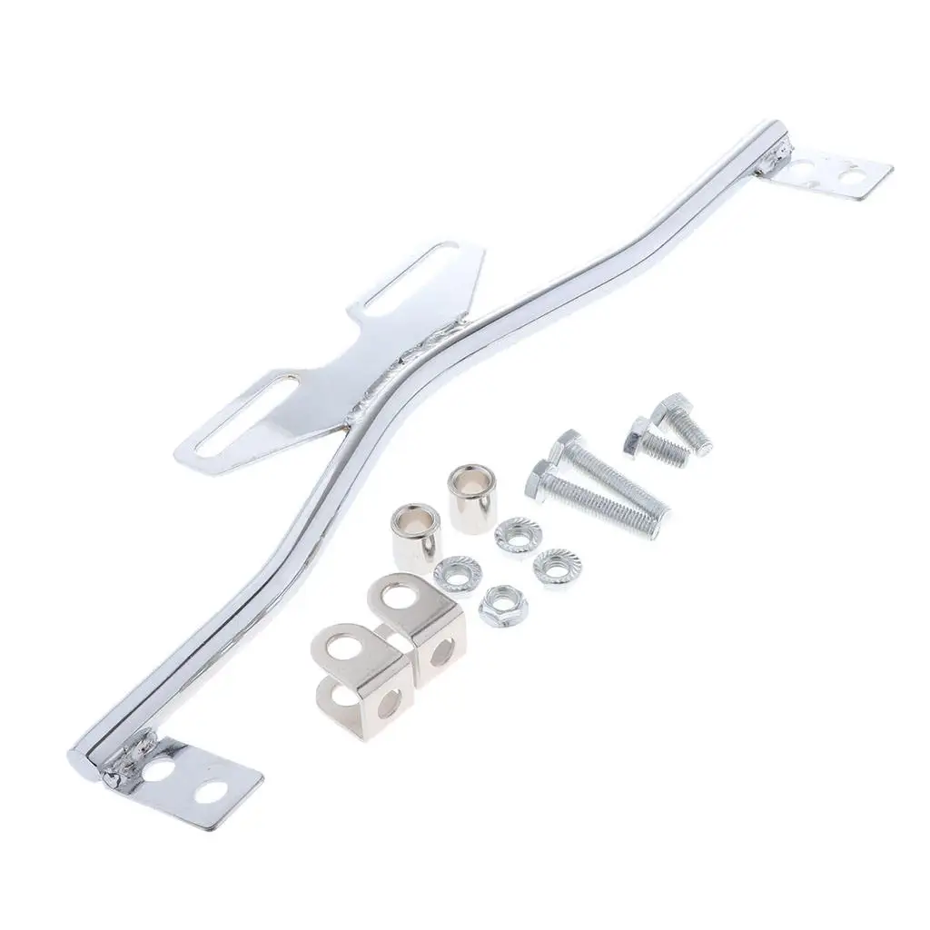 Motorcycle Light Bracket Bar Spot Fog Passing Turn Signal Light Mount Holder Fit for Harley Touring Models (Chrome)
Motorcycle Light Bracket Bar Spot Fog Passing Turn Signal Light Mount Holder Fit for Harley Touring Models (Chrome)
