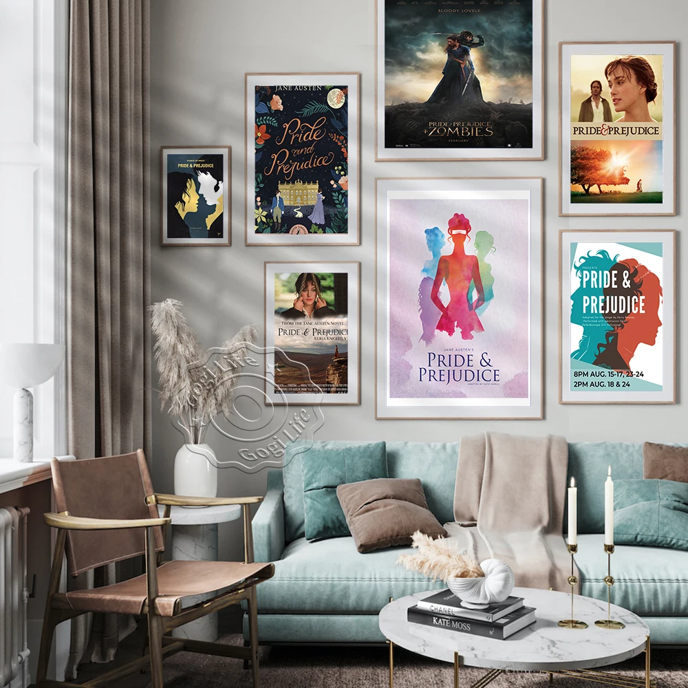 British Classical Movie Pride and Prejudice Vintage Art Poster, Romantic Film Canvas Painting Poster, Living Room Backdrop Decor
British Classical Movie Pride and Prejudice Vintage Art Poster, Romantic Film Canvas Painting Poster, Living Room Backdrop Decor
