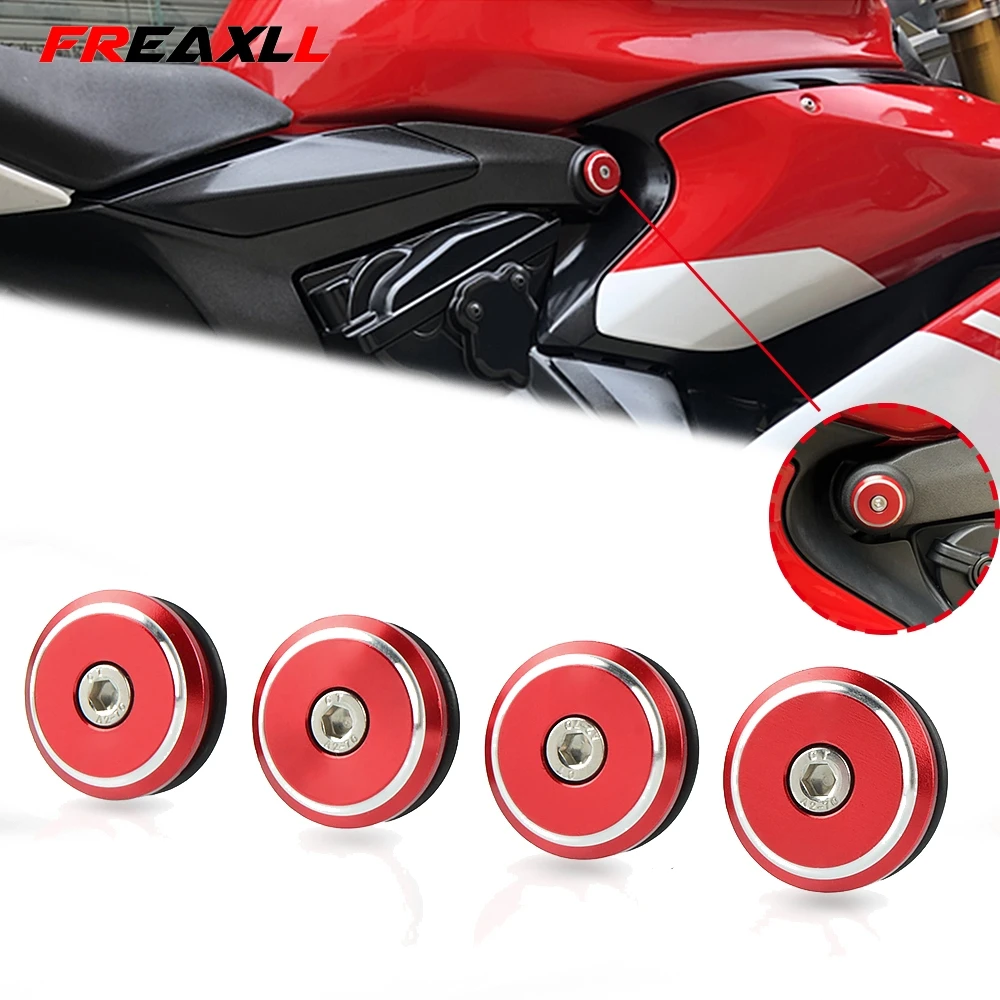 Для Ducati Panigale 1299 1299S 2015-2017 2016 мотоциклетная алюминиевая рамка колпачки с отверстиями крышка обтекатель защита 899 Panigale 2014 - 2015 
Для Ducati Panigale 1299 1299S 2015-2017 2016 мотоциклетная алюминиевая рамка колпачки с отверстиями крышка обтекатель защита 899 Panigale 2014 - 2015