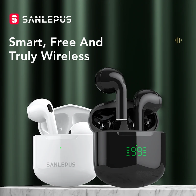 NEW SANLEPUS SE12 Pro Wireless Headphones Bluetooth Earphones TWS Gaming Headset HiFi Stereo Earbuds With Mic For iPhone Android
NEW SANLEPUS SE12 Pro Wireless Headphones Bluetooth Earphones TWS Gaming Headset HiFi Stereo Earbuds With Mic For iPhone Android