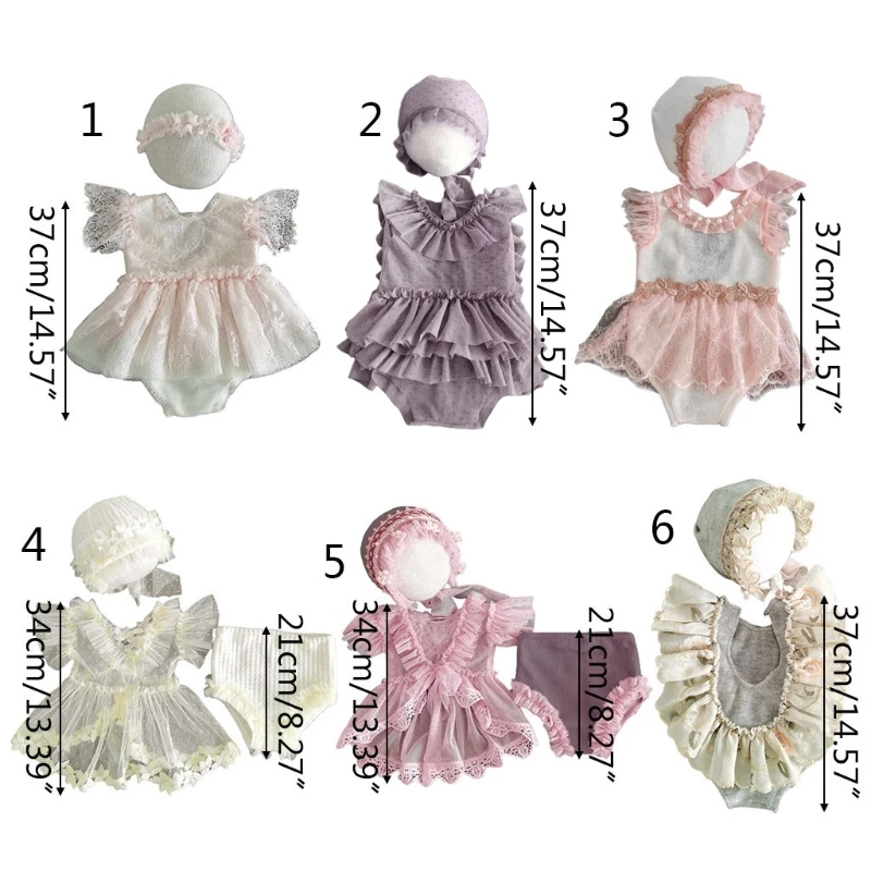 40JC Baby Hat Romper Jumpsuit Short Pants Newborn Photography Props Infants Outfits
40JC Baby Hat Romper Jumpsuit Short Pants Newborn Photography Props Infants Outfits