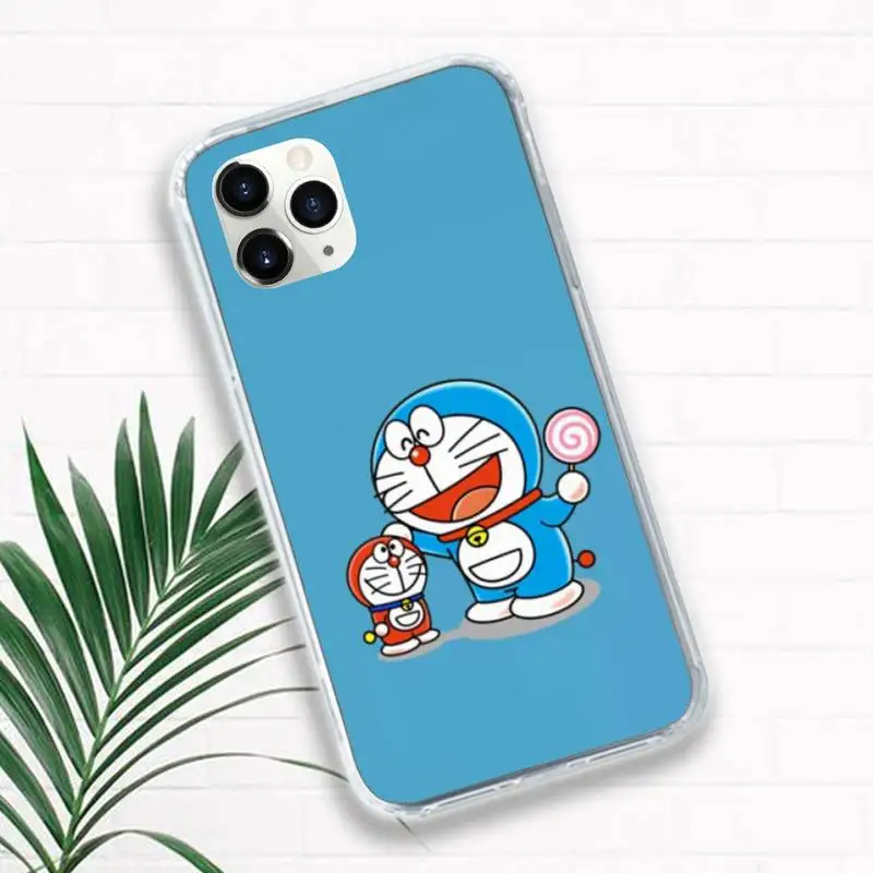 Cute Cartoon Doraemon Robot cat Phone Case Transparent for iPhone 11 12 mini pro XS MAX 8 7 6 6S Plus X 5S SE 2020 XR
Cute Cartoon Doraemon Robot cat Phone Case Transparent for iPhone 11 12 mini pro XS MAX 8 7 6 6S Plus X 5S SE 2020 XR