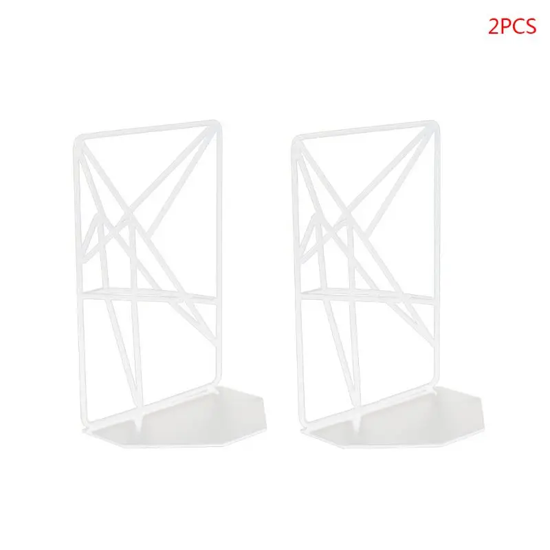 2pcs Metal Iron Bookend Reading Book Support Desktop Office Document Stand Shelf New
2pcs Metal Iron Bookend Reading Book Support Desktop Office Document Stand Shelf New
