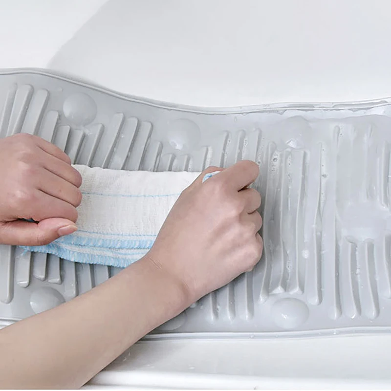 Practical Laundry Tool Portable Household Folding Mini Silicone Washboard Sucker Non-slip Laundry Mat Washing Board
Practical Laundry Tool Portable Household Folding Mini Silicone Washboard Sucker Non-slip Laundry Mat Washing Board