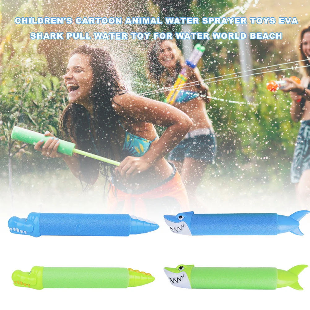 Children Cartoon Guns Toys Shooter Guns Summer Swimming Water Sprayer Toys Shark Pull Water Toy For Water World Beach
Children Cartoon Guns Toys Shooter Guns Summer Swimming Water Sprayer Toys Shark Pull Water Toy For Water World Beach
