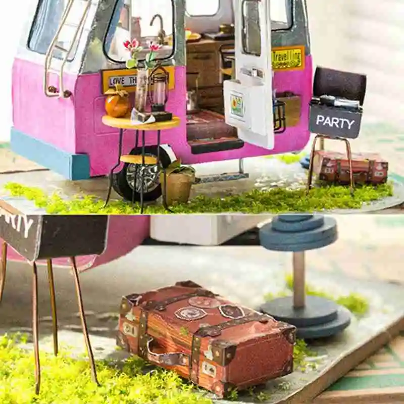 Diy Hut Art House Creative Valentine's Day Gift Handmade Assembly Model Cute Escape With Light
Diy Hut Art House Creative Valentine's Day Gift Handmade Assembly Model Cute Escape With Light