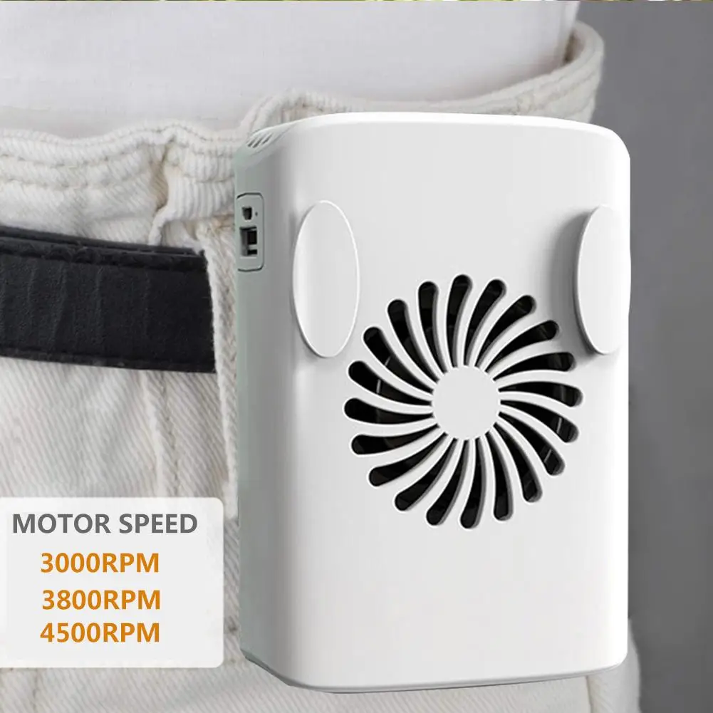 Waist Fan Strong Wind Portable Handsfree USB Fan Mini Wearable Clip on Fan 4000mAh Rechargeable Battery Powered Fan For Camping
Waist Fan Strong Wind Portable Handsfree USB Fan Mini Wearable Clip on Fan 4000mAh Rechargeable Battery Powered Fan For Camping