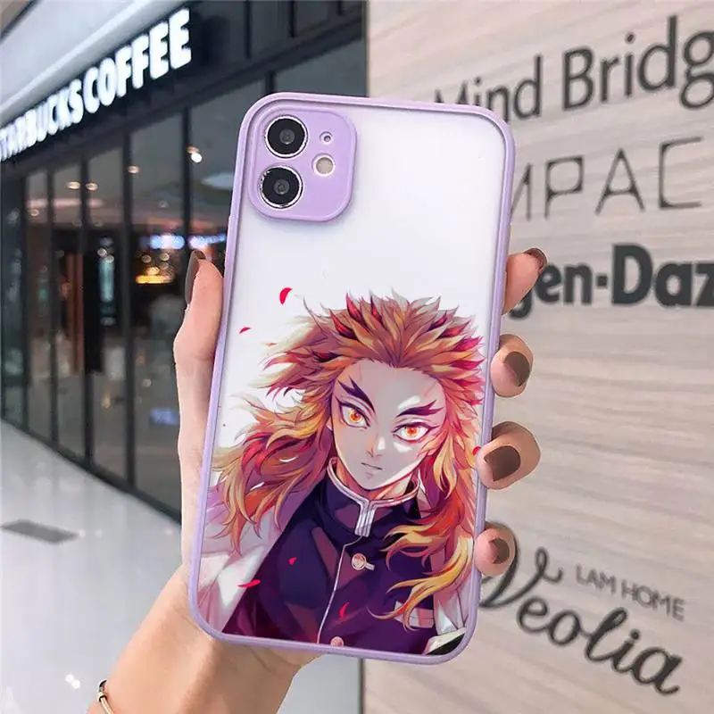 Kyojuro Rengoku Demon Slayer Phone Case matte transparent For iphone 7 8 11 12 plus mini x xs xr pro max cover
Kyojuro Rengoku Demon Slayer Phone Case matte transparent For iphone 7 8 11 12 plus mini x xs xr pro max cover