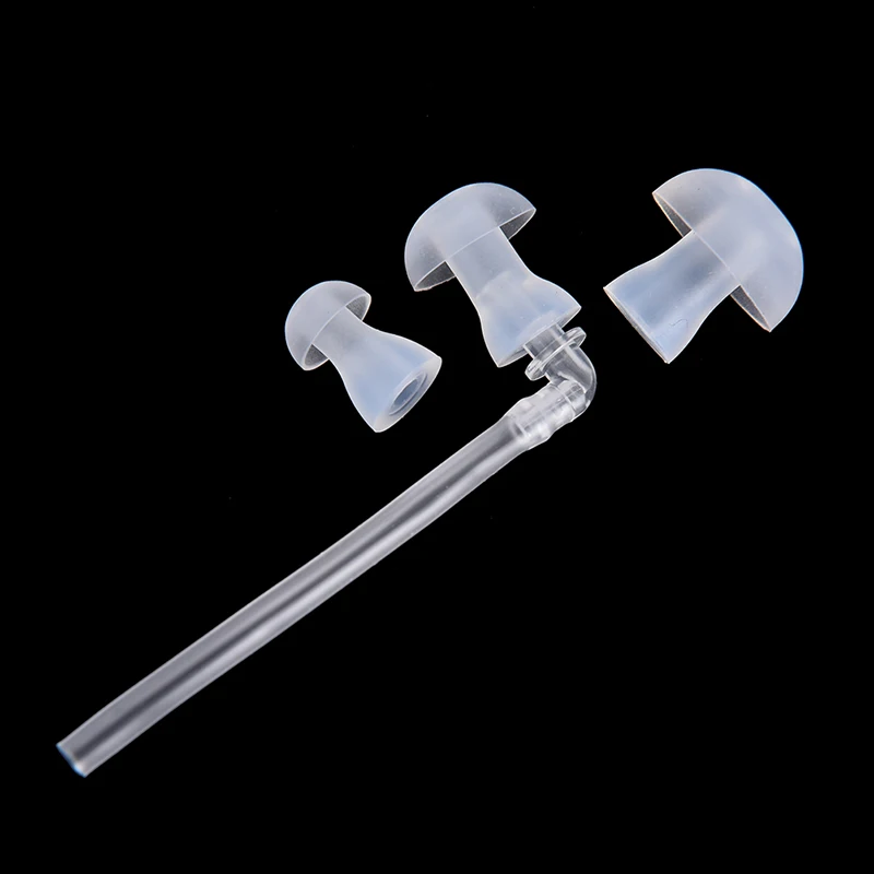 

1 трубка + 3 затычки для ушей (L M S) слуховой аппарат затычки для ушей со звуковой трубкой аксессуары для слуховых аппаратов наушник