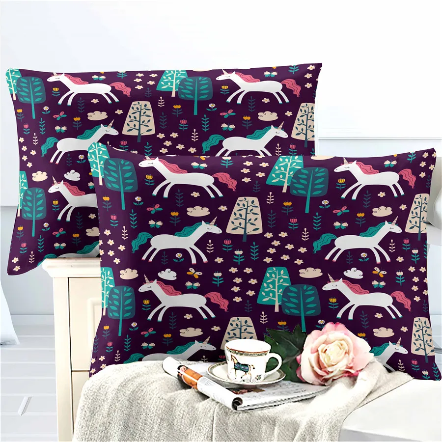 HELENGILI 3D Bedding Set Unicorn Print Duvet Cover Set Bedcloth with Pillowcase Bed Set Home Textiles #DJS-70
HELENGILI 3D Bedding Set Unicorn Print Duvet Cover Set Bedcloth with Pillowcase Bed Set Home Textiles #DJS-70