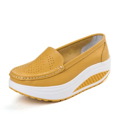 Women's Shoes New Rocking Shoes White Sneakers Sponge cake thick bottom Wedge Heel Shoes Female Single Shoes zapatillas mujer
Women's Shoes New Rocking Shoes White Sneakers Sponge cake thick bottom Wedge Heel Shoes Female Single Shoes zapatillas mujer