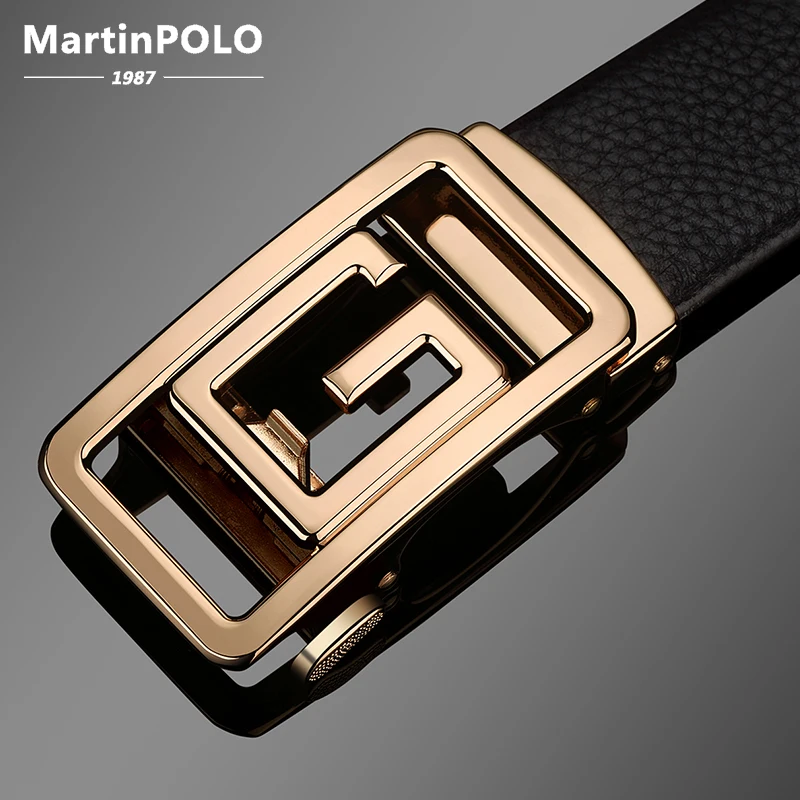 MartinPOLO Brand Men's Belt Automatic Buckle Genuine Leather Belts for Man Jeans Top Quality Famous Brand Male Strap MP04103P
MartinPOLO Brand Men's Belt Automatic Buckle Genuine Leather Belts for Man Jeans Top Quality Famous Brand Male Strap MP04103P
