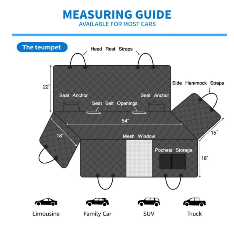 2021 Car pet the dog dog go out the back cushion vehicle water-proof Oxford cloth mat mat Q car mat car dirty dog
2021 Car pet the dog dog go out the back cushion vehicle water-proof Oxford cloth mat mat Q car mat car dirty dog