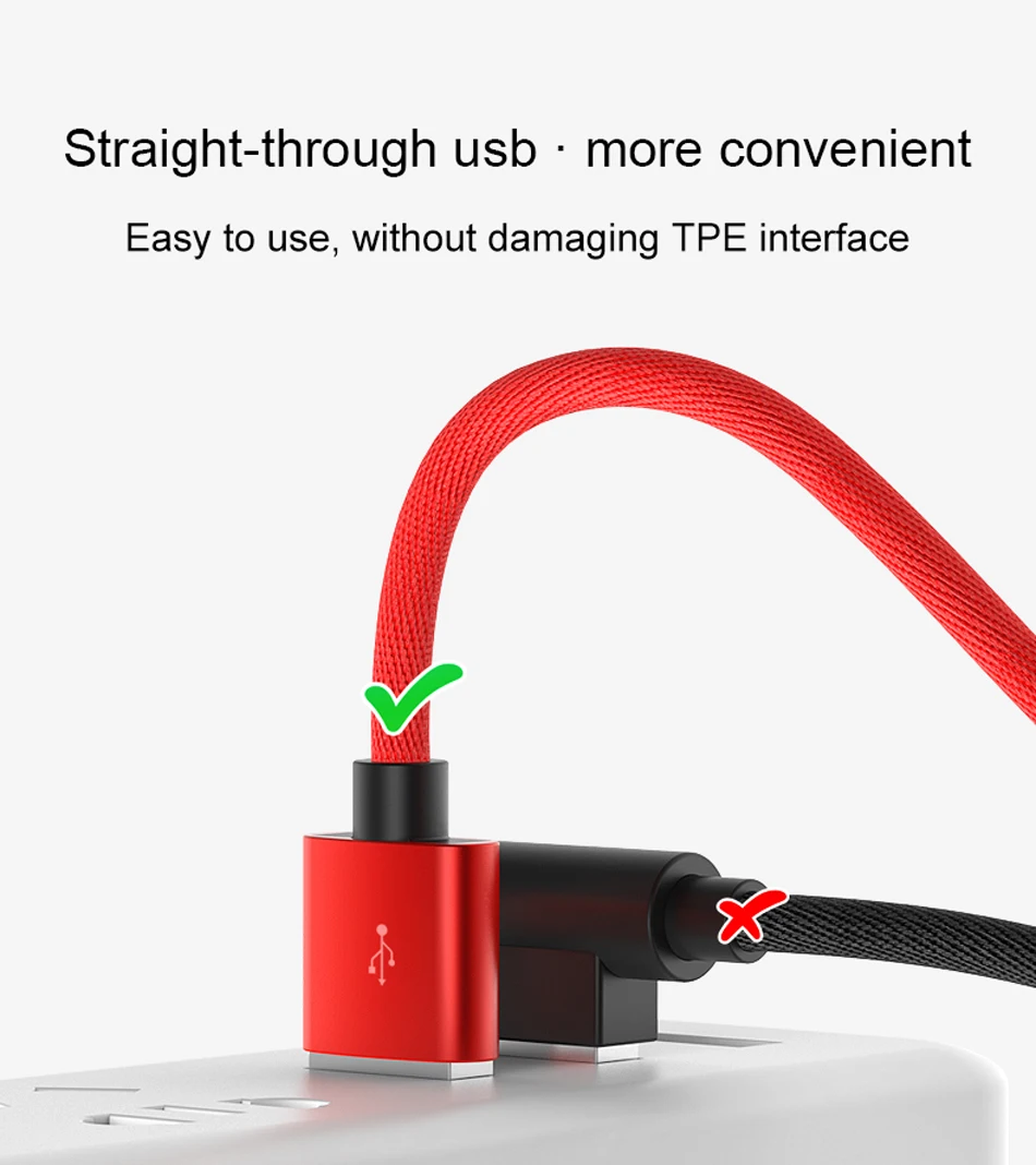 Кабель Oppselve для быстрой зарядки Micro USB Type C L-образный Samsung Galaxy S21 S20 Huawei Type-c