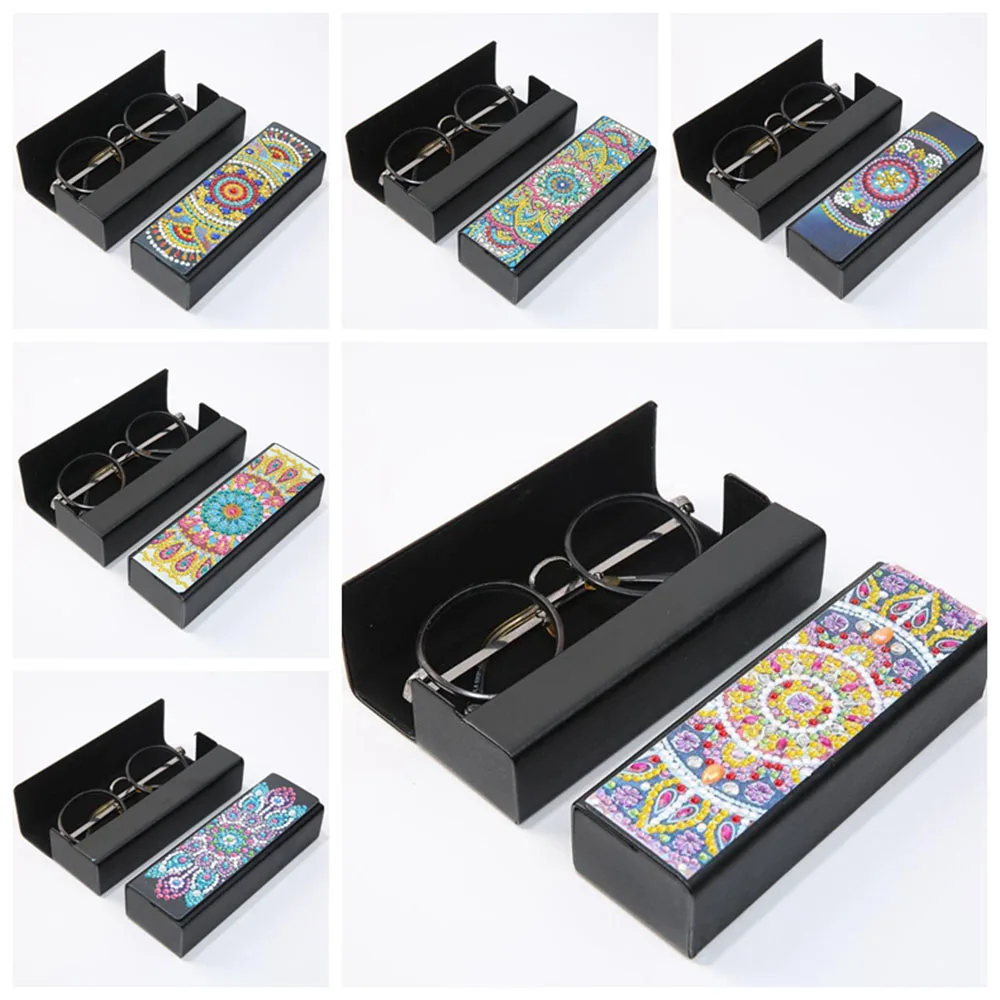 New DIY Diamond Painting Eye Glasses Case Travel Leather Sunglasses Storage Box Diamond Embroidery Eyeglass Box Arts Gifts
New DIY Diamond Painting Eye Glasses Case Travel Leather Sunglasses Storage Box Diamond Embroidery Eyeglass Box Arts Gifts
