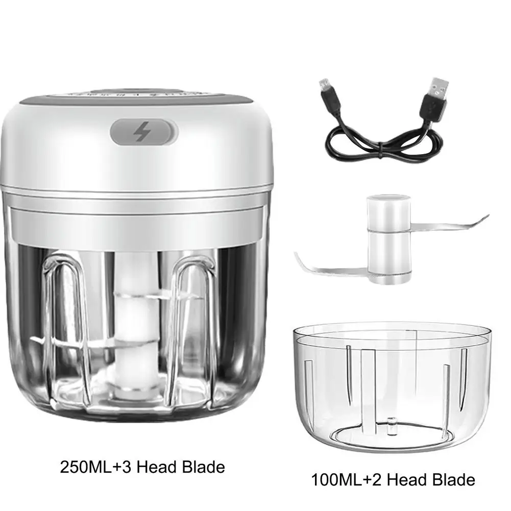 Electric Garlic Masher Mini Crusher Chopper Food Processor For Pepper Garlic Chili Vegetable Nuts Mincer/Grinder Kitchen Gadgets
Electric Garlic Masher Mini Crusher Chopper Food Processor For Pepper Garlic Chili Vegetable Nuts Mincer/Grinder Kitchen Gadgets
