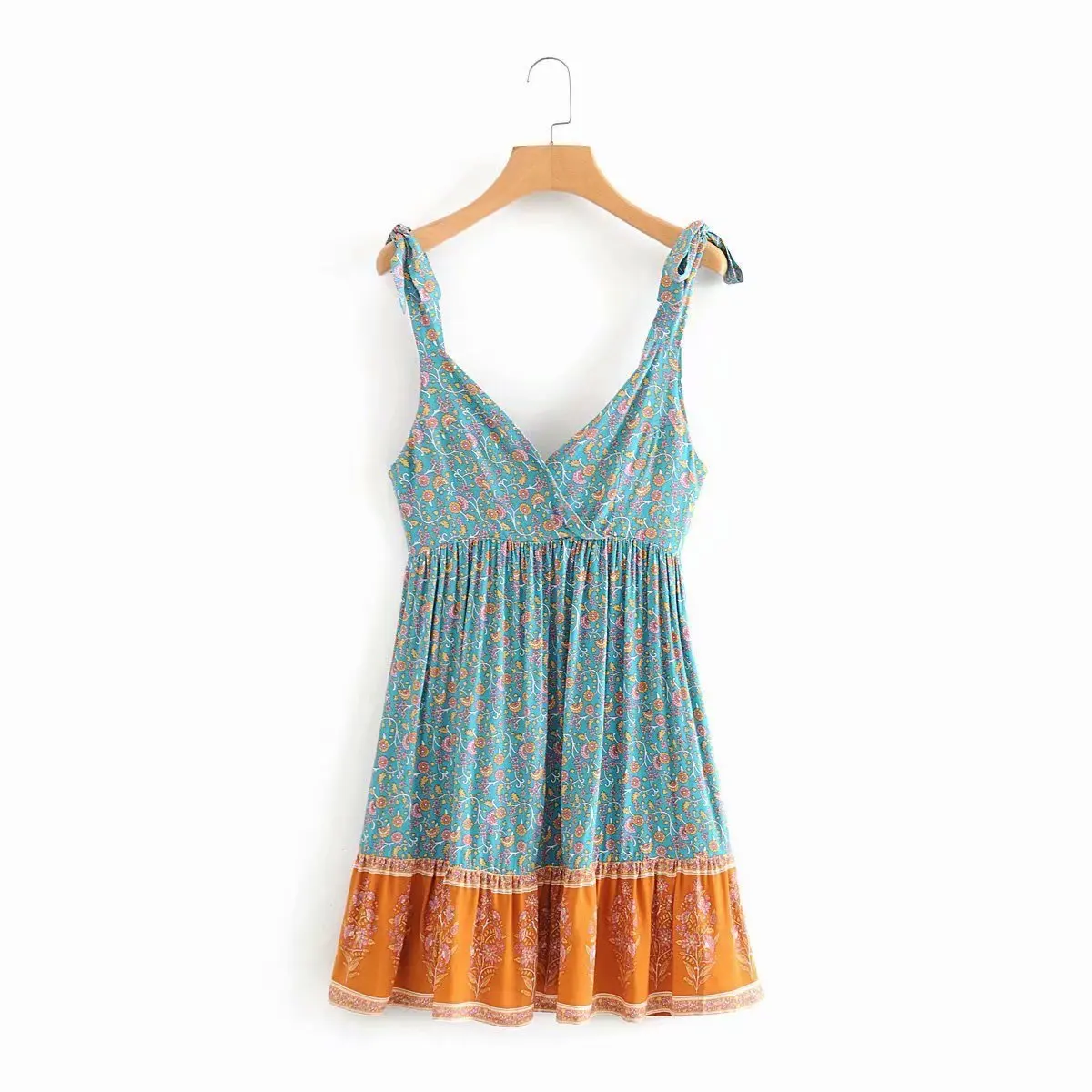 Summer Woman Clothes Fashion Print Halter Strap Sexy Cotton Dress Spaghetti Straps Skirt Casual Holiday Wear
Summer Woman Clothes Fashion Print Halter Strap Sexy Cotton Dress Spaghetti Straps Skirt Casual Holiday Wear