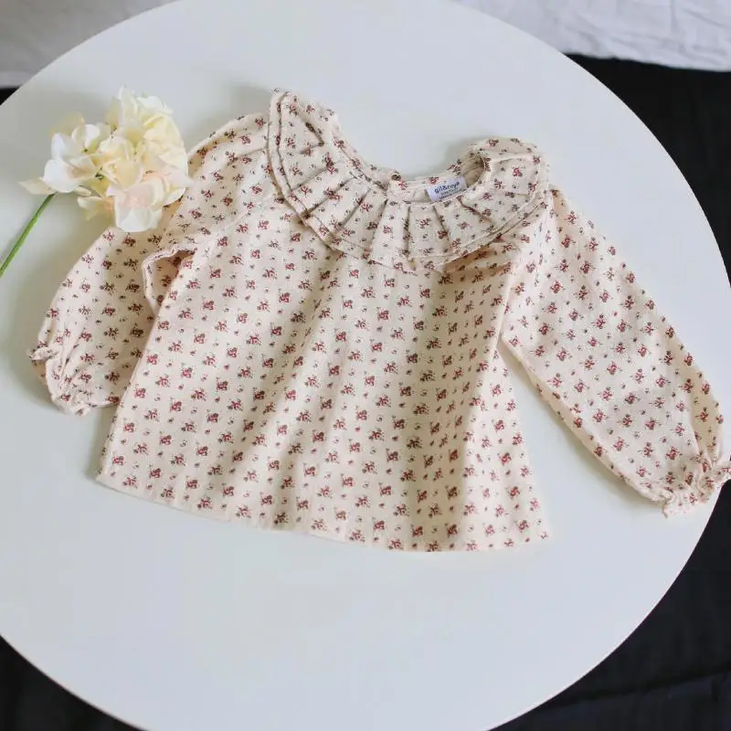 Kids Baby Girls Long Sleeve Flowers Print Long Sleeve Shirt Tops Clothes 2022 Autumn Cotton Girls Floral Blouse Toddler Shirts
Kids Baby Girls Long Sleeve Flowers Print Long Sleeve Shirt Tops Clothes 2022 Autumn Cotton Girls Floral Blouse Toddler Shirts