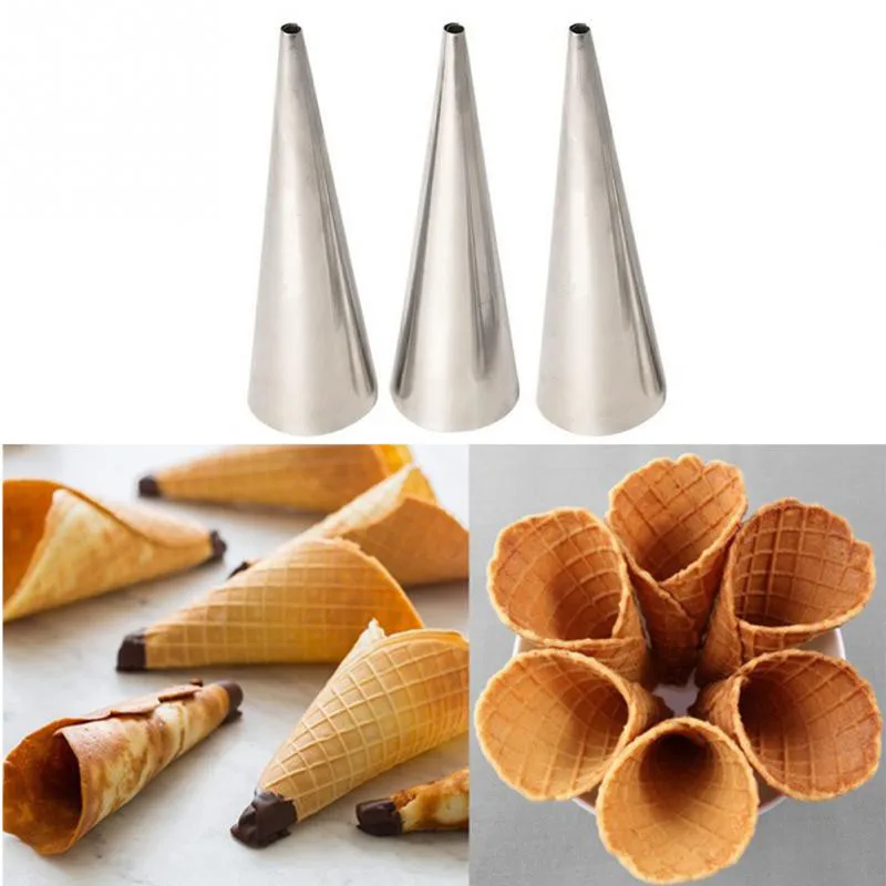 5pcs Conical Tube Baking Cone Roll Moulds Spiral Croissants Molds Cream Horn Mould Pastry Mold Cookie Dessert Kitchen Tools
5pcs Conical Tube Baking Cone Roll Moulds Spiral Croissants Molds Cream Horn Mould Pastry Mold Cookie Dessert Kitchen Tools