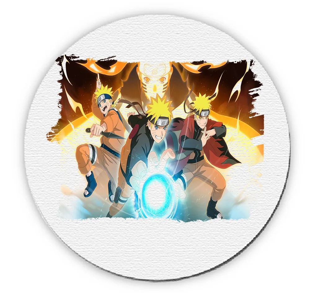 Круглая подстилка NINJUSTSU TECNICA для компьютера и ноутбука MERCHANDMANIA NARUTO предложение