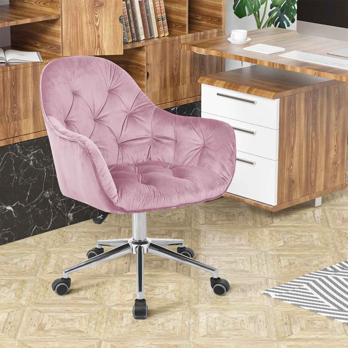 Adjustable Flannel Office Chair Desk Gaming Chair Single Sofa Chair Flannel Couch Swivel Executive Cafes Armchair for US
Adjustable Flannel Office Chair Desk Gaming Chair Single Sofa Chair Flannel Couch Swivel Executive Cafes Armchair for US