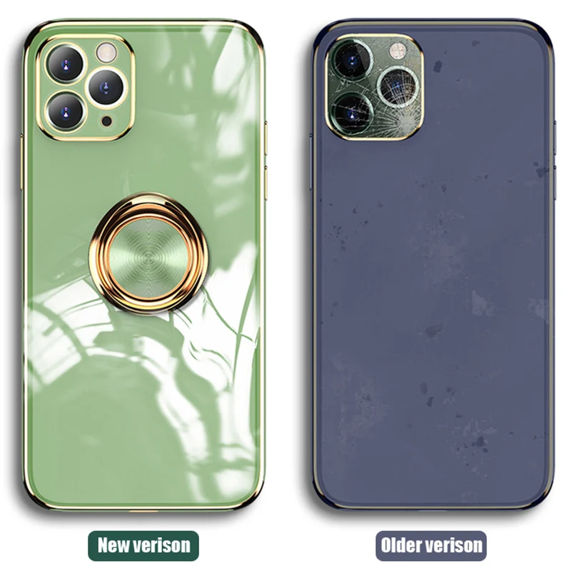 Plating Bumper Ring Holder Phone Case For iPhone 12 11 Pro Max XR XS Max X 7 8 Plus 12Mini 12Pro 11 Magnetic Electroplate Cover
Plating Bumper Ring Holder Phone Case For iPhone 12 11 Pro Max XR XS Max X 7 8 Plus 12Mini 12Pro 11 Magnetic Electroplate Cover