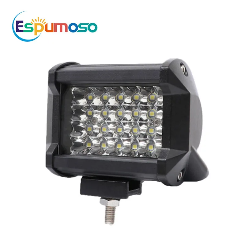 72W 4INCH 24LED Waterproof Work Light LED Light Bars Spot Flood Beam for Work Driving Offroad Boat Car Tractor Truck 12V 24V
72W 4INCH 24LED Waterproof Work Light LED Light Bars Spot Flood Beam for Work Driving Offroad Boat Car Tractor Truck 12V 24V