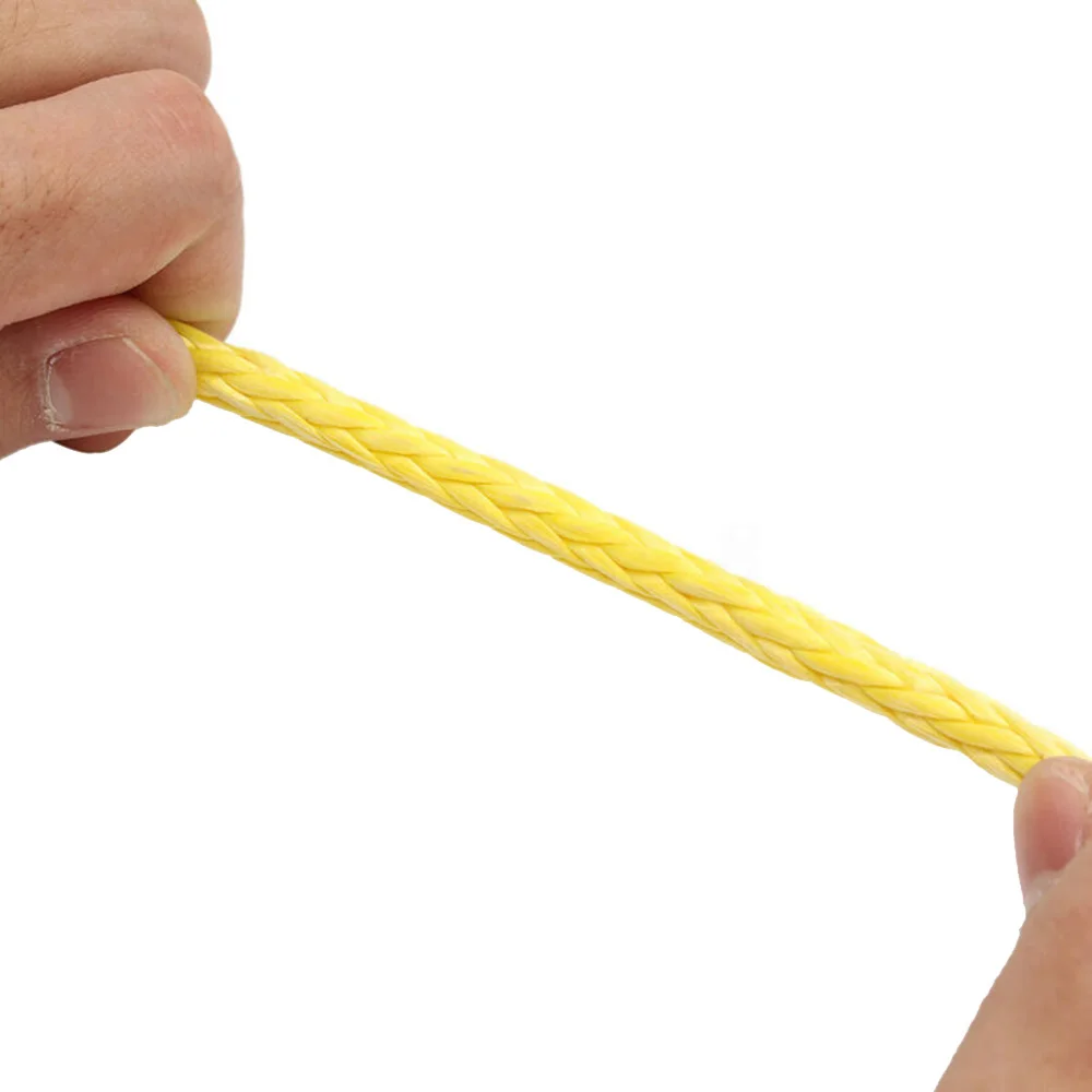 50ft Synthetic Winch Rope Line 7700LBs 3/16inch Winch Cable Rope With Sheath For ATV SUV Synthetic Fiber
50ft Synthetic Winch Rope Line 7700LBs 3/16inch Winch Cable Rope With Sheath For ATV SUV Synthetic Fiber