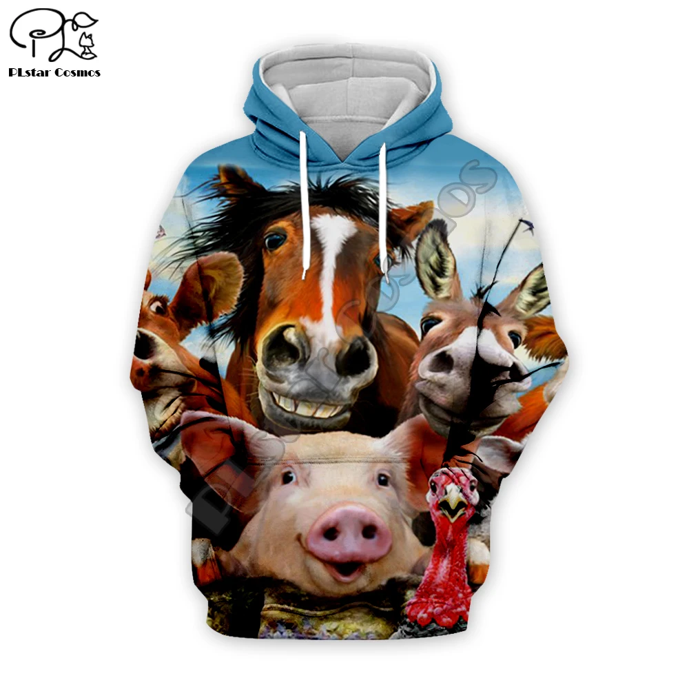 Мужская 3D Толстовка с забавным принтом лошади Женская мультяшная животная стиль Harajuku пальто на молнии унисекс родной пуловер с капюшоном
Мужская 3D Толстовка с забавным принтом лошади Женская мультяшная животная стиль Harajuku пальто на молнии унисекс родной пуловер с капюшоном