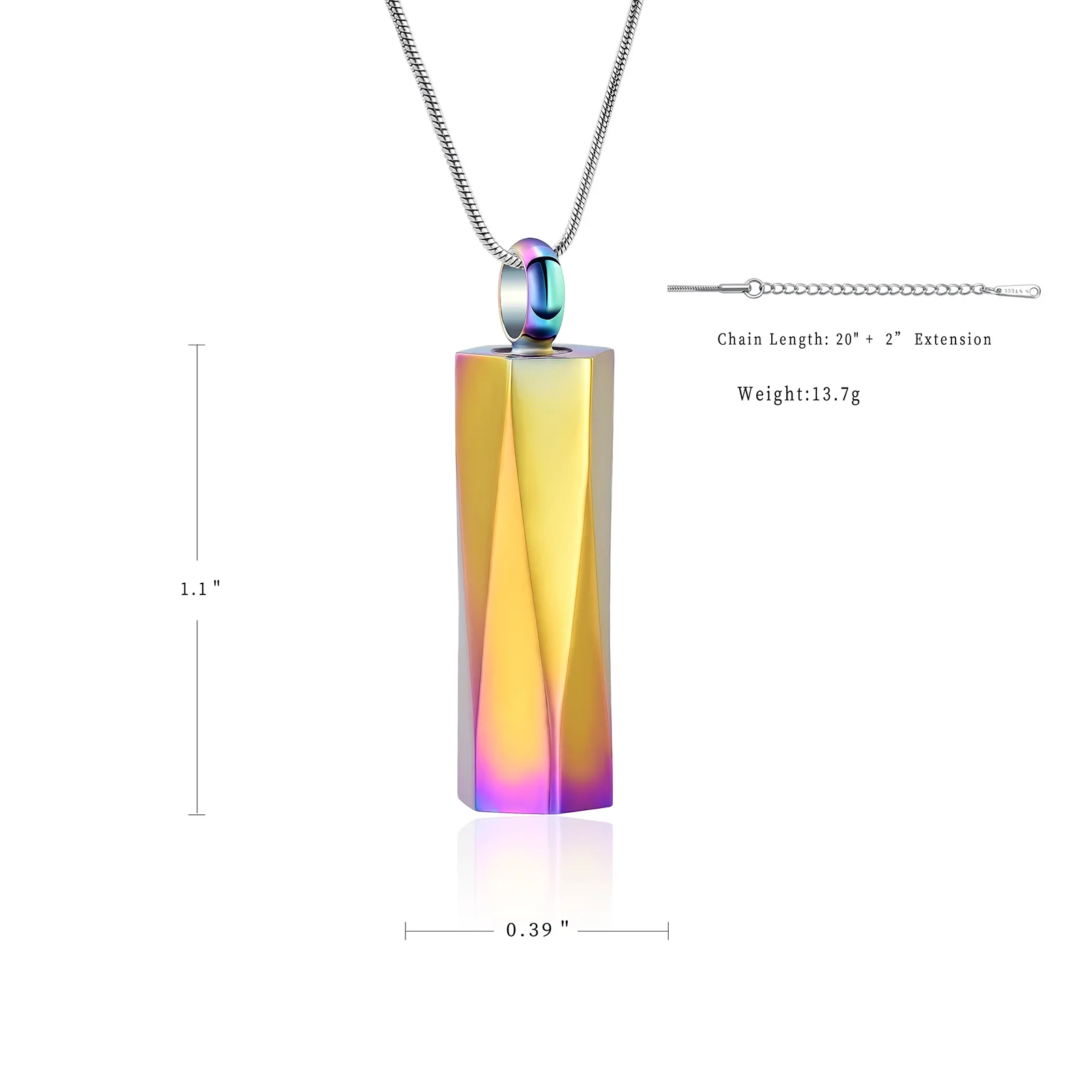 IJD12846 New Arrivals Stainless Steel Cremation Ashes Pendant For Pets Human Commemorative Necklaces Jewelry
IJD12846 New Arrivals Stainless Steel Cremation Ashes Pendant For Pets Human Commemorative Necklaces Jewelry