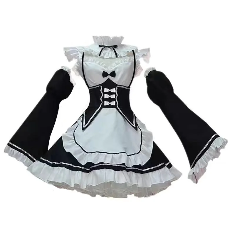 Remram Maid outfit Sexy Cute Lace Up Black and White Maid Dress Role Play Costume Cosplay cosplay costumes
Remram Maid outfit Sexy Cute Lace Up Black and White Maid Dress Role Play Costume Cosplay cosplay costumes