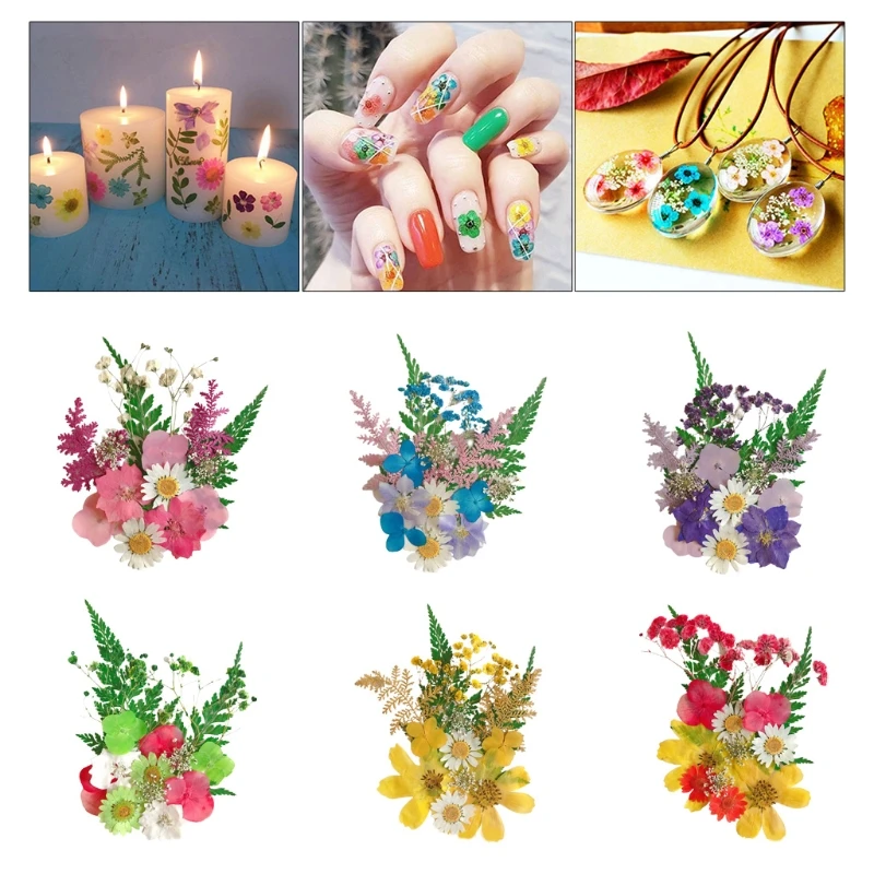 1 Pack Mixed Real Dried Flowers Dry Plants Pressed Flowers for Epoxy Resin Pendant Necklace Jewelry Making Craft DIY Accessories
1 Pack Mixed Real Dried Flowers Dry Plants Pressed Flowers for Epoxy Resin Pendant Necklace Jewelry Making Craft DIY Accessories